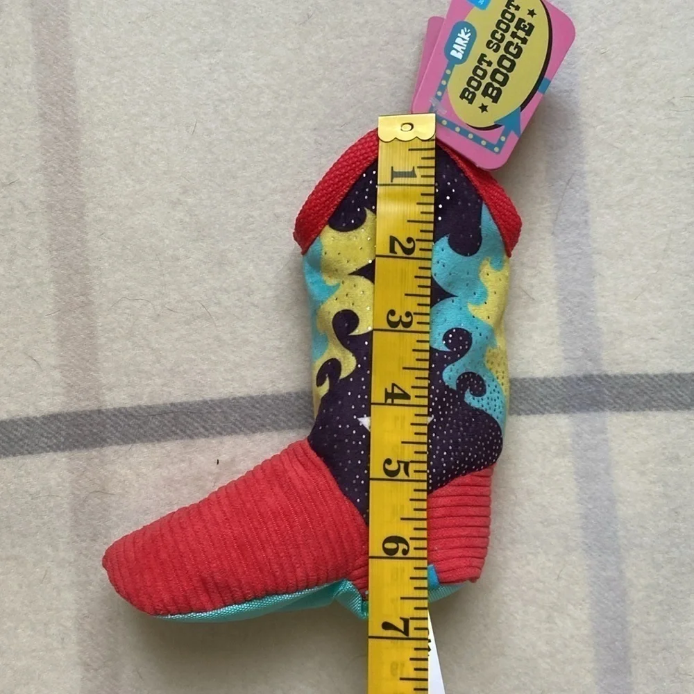 Bark Boot Scoot Boogie “Rip and Reveal” Dog Toy Medium Size Dog